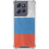 Russian Flag Distressed Moto G Play 5G (2025) Clear Case